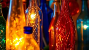 Deșeuri transformate în obiecte de lux strălucitoare.